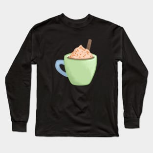 Cute Lovely Cocoa Mug Long Sleeve T-Shirt